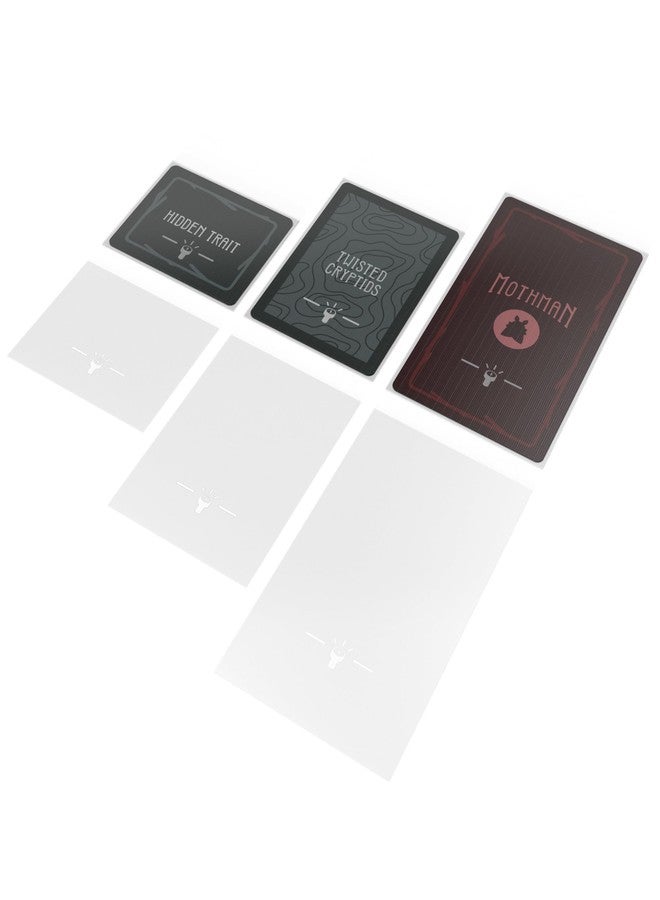Unstable Games Twisted Cryptids Clear Card Sleeves - Pack Includes 3 Different Sizes - from The Creators of Unstable Unicorns - Image 2